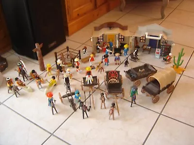 Buy Playmobil Westerns Themed 4398 Sheriff/Bank Wide Lot • 25.69£