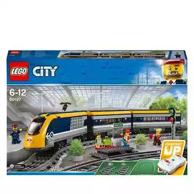 Buy LEGO 60197 City Passenger Train RC Set, Toy For Kids With Battery Powered Engine • 94.99£