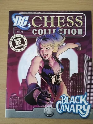 Buy DC Chess Set Eaglemoss Magazine Only No 16 Black Canary • 4£