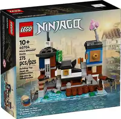 Buy Lego 40704 Micro Ninjago City Docks New Sealed Promo Exclusive • 34.99£