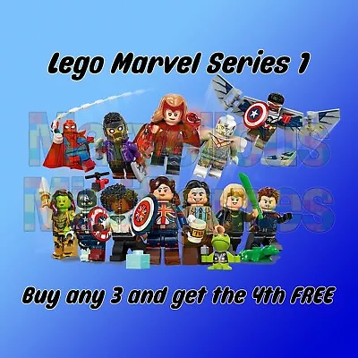 Buy Lego Marvel Minifigures 71031 Marvel Studios Wandavision Loki What If Falcon • 11.95£