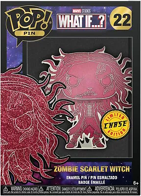 Buy What IF...? - Zombie Scarlet Witch 22 Limited Chase Edition - Funko Pop! Pin • 32.96£