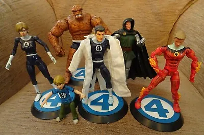 Buy ToyBiz Marvel Legends Fantastic Four 6 Action Figure Lot 2003 • 25£