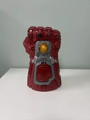 Buy Marvel Avengers Endgame Red Iron Man Infinity Gauntlet Fist Lights And Sound • 7.99£