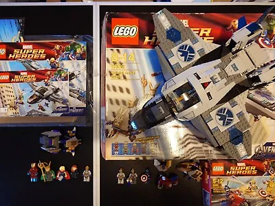Buy LEGO Marvel Super Heroes 6869: Avengers Quinjet Aerial Battle & 6865 (Complete) • 29.99£