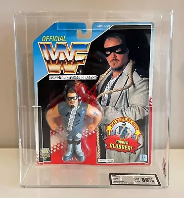Buy WWF Hasbro Repo Man Series 6 UKG MOC Graded 80% Wrestling Figure WWE • 289.99£