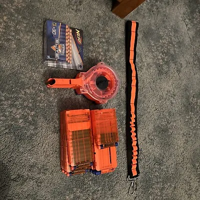 Buy Nerf Gun Bundle Of Magazine Attachments And New Bullets • 62£