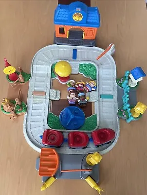 Buy Fisher Price Little People Fun Sounds Train Set With Accessories & Figures • 9.99£