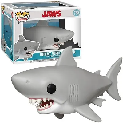 Buy Funko POP! Movies Great White Shark Jaws #758 Vinyl Figure New • 25.47£