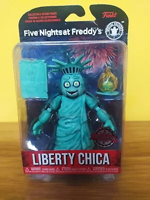Buy LIBERTY CHICA 14CM FNAF SPECIAL EDITION  Figure  ***MINOR BUMPS TO OUTER BOX*** • 11.95£