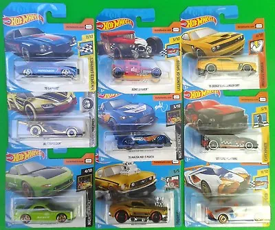Buy 2018 Hot Wheels Cars On Short Cards Numbers 81 To 175  (Your Choice) • 7.99£