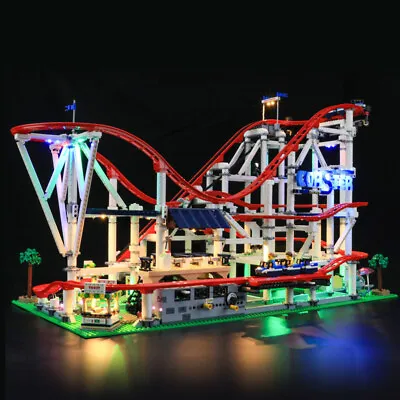 Buy LED Lighting Kit For Roller Coaster, Light Set For LEGO 10261 Blocks Model • 28.79£