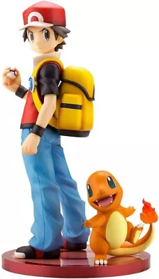 Buy Pokemon Red With Charmander 1/8 Scale PVC Figure Statue - Kotobukiya ArtFX-J • 163.03£