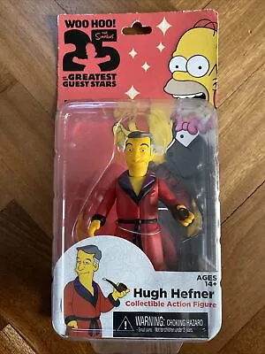 Buy NECA The Simpsons Guest Stars Series 1 Playboy HUGH HEFNER Action Figure BNIB • 14.95£