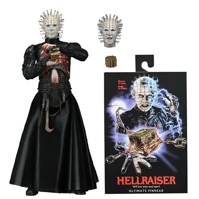 Buy NECA Hellraiser Ultimate Pinhead 7  Action Figures Movie Collection Toy Boxed • 23.99£