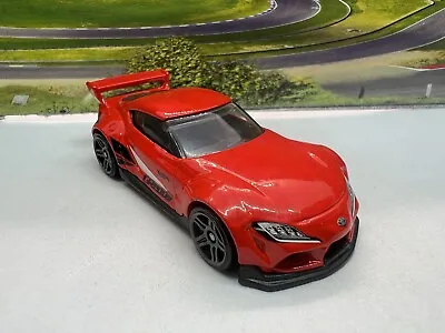 Buy Hot Wheels Toyota GR Supra Red (Wheel Swapped) • 4£
