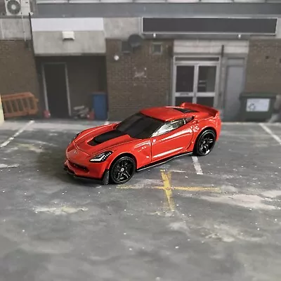 Buy Hot Wheels Corvette C7 Z06 (Red) Loose Diecast • 3£