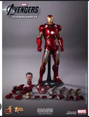 Buy AVENGERS Iron Man MARK VII 7 Exclusive Sixth Figure 901897 NEW SEALED Sideshow • 427.38£