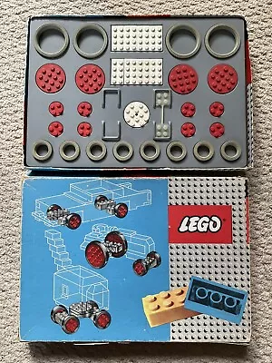 Buy Vintage Lego Set 314 Lego Wheels Set From 1960s • 15.99£