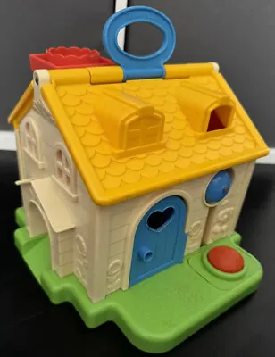 Buy Fisher-Price Activity Play House Cottage Toy Vintage 1984 Retro • 20£