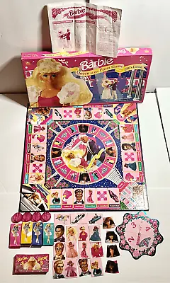 Buy Vintage Barbie Queen Of The Prom Board Game 1990’s Edition 5069 Golden Games • 38.65£