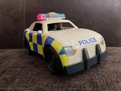Buy Police Car Toy With 2 Removable Cop Figurines - Fisher Price - Light Up Siren • 7.99£