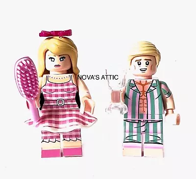 Buy Barbie And Ken Custom Minifigures • 13.79£