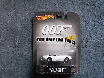 Buy Hot Wheels Retro Entertainment 007 You Only Live Twice Toyota 2000GT Roadster • 10£