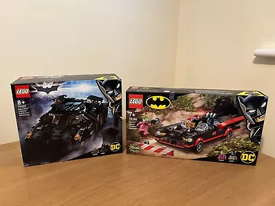 Buy LEGO DC BATMAN: Batmobile Tumbler (76239) & Classic Batmobile (76188) New • 109.99£
