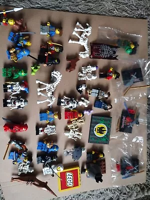 Buy LEGO Mini Figures Bundle Ninjago Skeleton Horses Pirate Jester • 64.99£