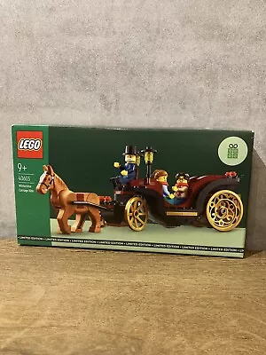 Buy LEGO 40603 Wintertime Carriage Ride Limited Edition New In Box Festive Winter • 18.99£