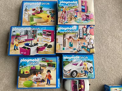 Buy Playmobil Bundle Job Lot 5582 5583 5584 5585 9268 9270 Instructions And Boxed • 39.99£