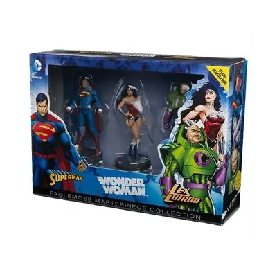 Buy Eaglemoss Masterpiece Collection Superman Lex Luthor Wonder Woman NEW IN BOX • 19.99£