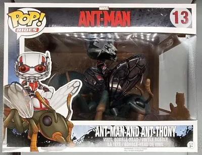 Buy Funko POP #13 Ant-Man And Ant-thony - Rides - Marvel Ant-Man Damaged Box • 28.79£