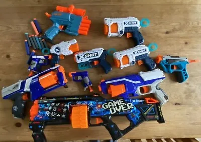 Buy Nerf And X-shot Toys Collection With Darts • 30£