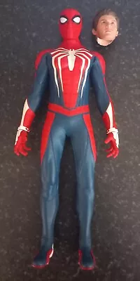 Buy Hot Toys Spiderman PS4 Advanced Suit (Includes Rare Lim Toys Peter Headsculpt) • 250£