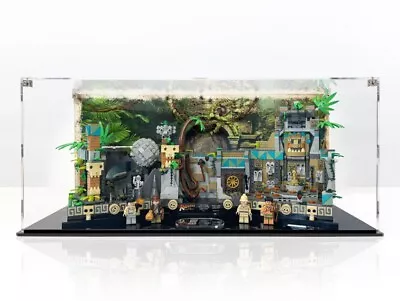Buy BRIXBOX Display Case For LEGO® Indiana Jones™ Temple Of The Golden Idol 77015 • 71.99£