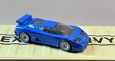 Buy 2022 Hot Wheels Exotic Envy -  '94 Bugatti EB110 - Blue - Loose Car - New • 6.35£