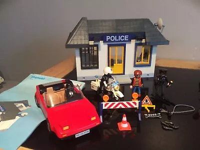 Buy Playmobil Police Station With Get Away Car, 3623 Preowned • 32£