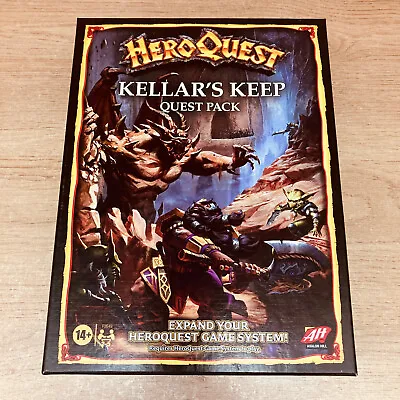 Buy Heroquest Kellar's Keep Expansion Pack Hasbro Avalon Hill New Sealed • 27.99£