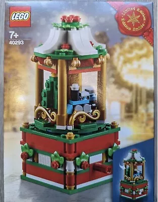 Buy New Lego Christmas Seasonal Carousel Limited Edition 40293 Retired • 19.99£