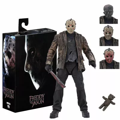 Buy NECA Horror Freddy VS Jason Action Figure 7  Jason Voorhees Deluxe Toy Gifts • 32.39£
