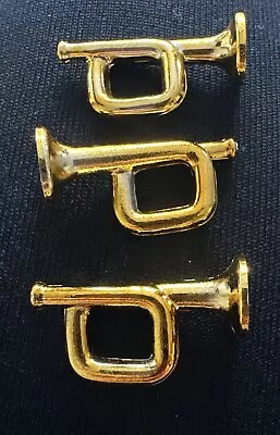 Buy 3 X Vintage Playmobil Western Trumpets Shiny Gold Civil War Bundle 1:24 • 5£