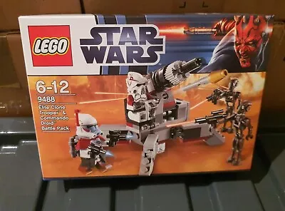 Buy LEGO STAR WARS / 9488 / Elite Clone Trooper & Commando Droid / Battle Pack /RARE • 98.90£