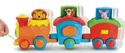 Buy Fisher Price Winnie The Pooh Train Disney Musical Pop-up Toy • 4.99£
