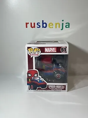 Buy Funko Pop! Marvel Rides Spider-Man With Spider Mobile #51 • 35.99£