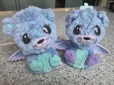 Buy Hatchimals Twins Purple & Turquoise  Peacats Electronic Talking Moving Toys 6  • 10.50£