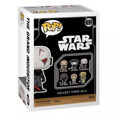 Buy Star Wars: Obi-Wan Kenobi POP! Vinyl Figure Grand Inquisitor 9 Cm • 19£
