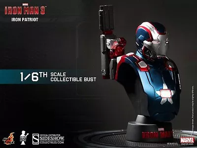 Buy Iron Man Iron Patriot Coll Bust Hot Toys Bust • 51.48£