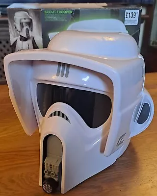 Buy Star Wars Black Series Scout Trooper Helmet Voice Changing Hasbro Boxed  • 95£